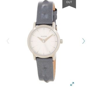 Nixon
Women's Kenzi Leather Studded Strap Watch